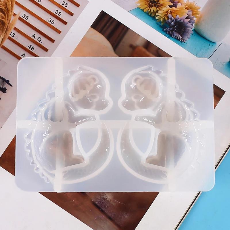 1 sztuka DIY Smok Zwierzę Świeca Rzemiosło Ozdoby 3D Smocze Jajo Silikonowa Forma Żywiczna Dekoracja Domu