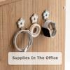 Cute Flower Utility Hooks Heavy Duty Waterproof Hanging for Key Wall-Mounted Kitchen Bathroom Ceiling Or Office Windows Hangers