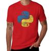 Vintage Python T-Shirt anime clothes rapper graphic tees basketball graphic tees men graphic t shirts