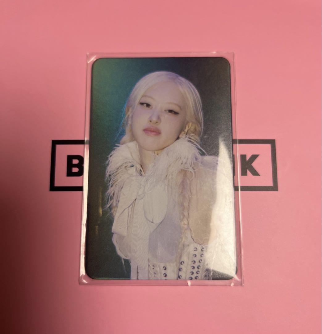 

[USED] Blackpink Shanghai Pop-Up Rosé Gacha Bonus Hologram Trading Card