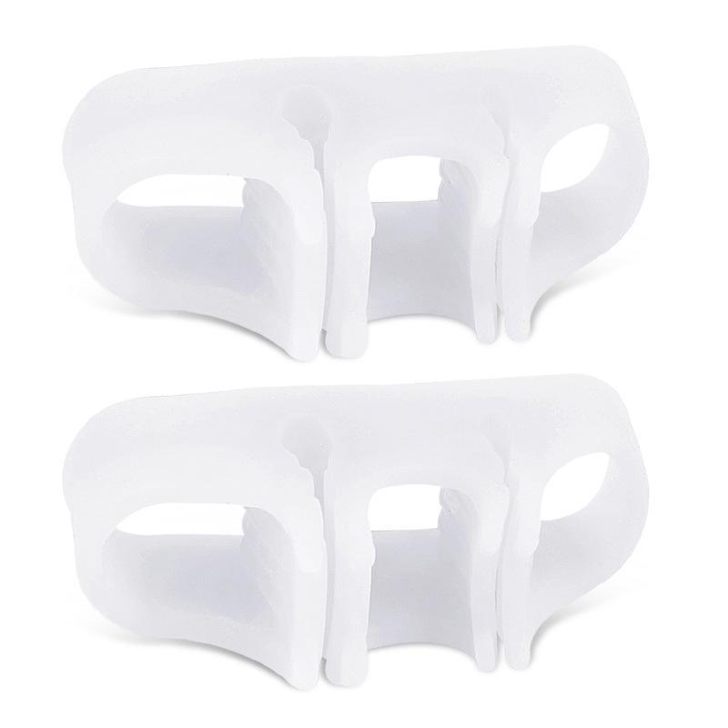 

Three-hole Toe Separator Flip-flop Sandals - Bunion Corrector for Overlapping Toes One Size