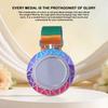 Gold Silver Bronze School Sports Meet Medals 6.5cm Children's Medals  School Sports Meet