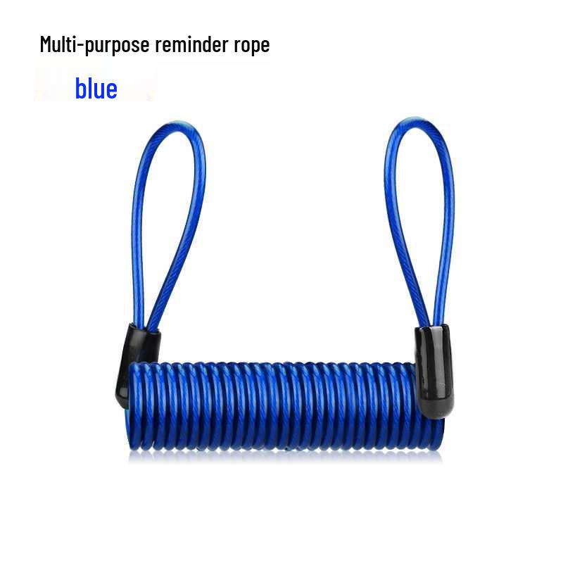 Universal Electric Vehicle Helmet Lock with Key Hook for Motorcycle Safety