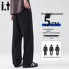 CHOCOOLATEit Men's Japanese Style Straight Cotton Cargo Pants