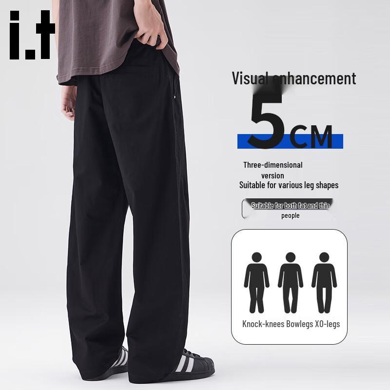 CHOCOOLATEit Men's Japanese Style Straight Cotton Cargo Pants