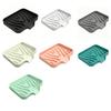 Modern Soap Tray Soft Silicone Component Not Slip Soap Box Flexible Soap Rack for Hygienic Storage In Showers & Sinks