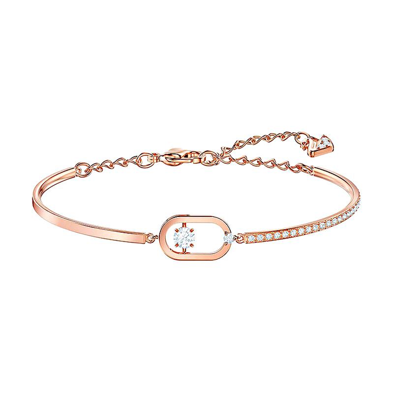

Swarovski Sparkling Dance Bracelet Women bracelets Rose-Gold 5472382 Box (Random Color)