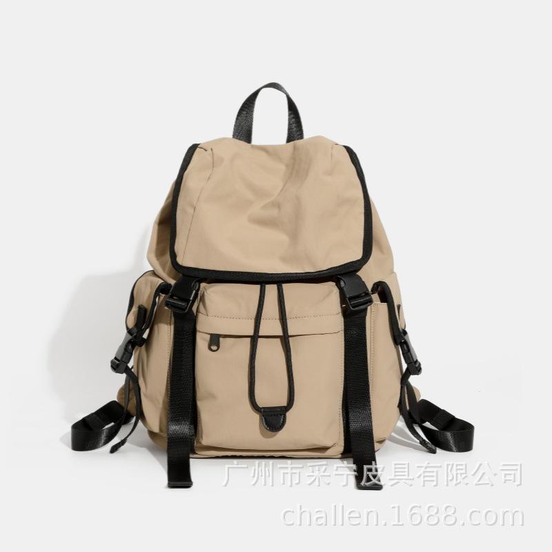 

Рюкзак для мужчин и женщин, вместительная сумка для поездок на работу, модный и универсальный рюкзак для компьютера хаки