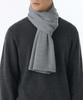 Plain Knit Scarf [Heather Grey]