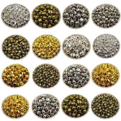 10-50 ks 6-12 mm darčekový prívesok železné zvončeky vianočné rolničky DIY náramok náhrdelník prívesky DIY šperky príslušenstvo