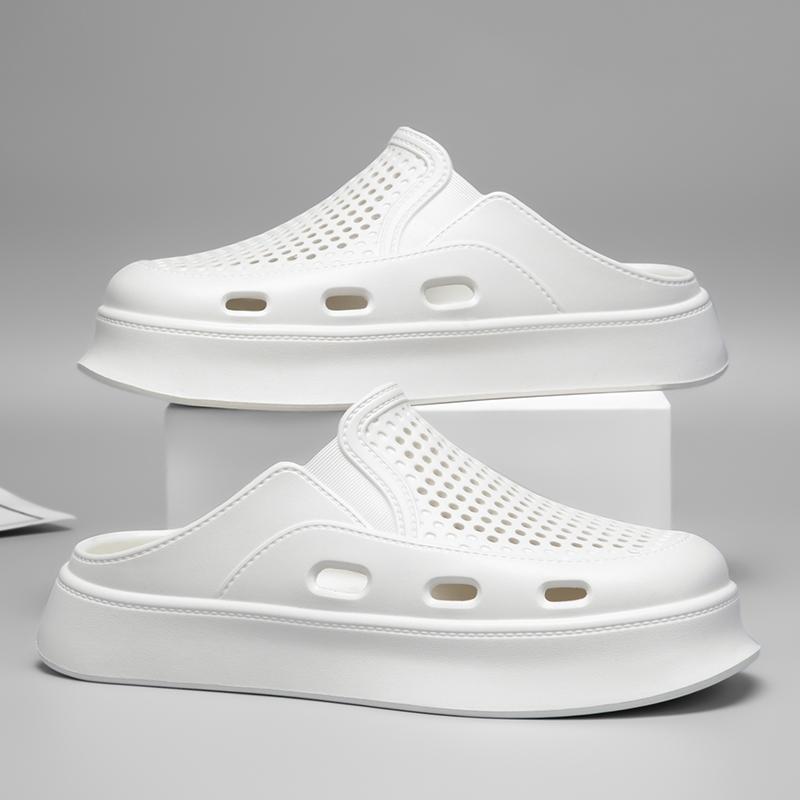 Men's Casual Lightweight Comfortable Summer Sandals Men's Outdoor Beach Slippers Family Couple Couple Walking Shower Shoes