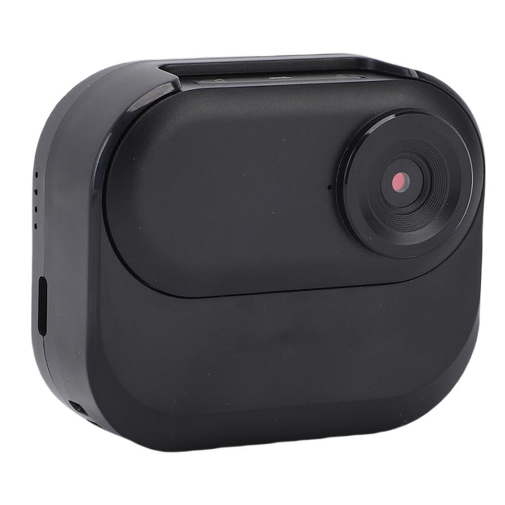 Small Action Camera 12MP 1080P HD Water Proof Magnetic Wearable Thumb Camera with 0.96 Inch Screen for Cycling Travel Pet Walking