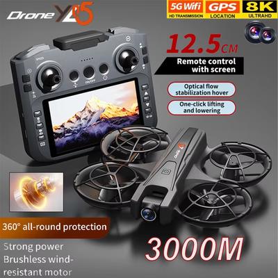 Original YL05 Max Mini Drone WIFI GPS Professional HD Aerial Photography Remote Control Aircraft HD Dual Camera Quadcopter Toys UAV