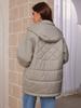 Cinemore Brand New Fashion Spring Down Jacket Autumn Women Coats Middle Length Parkas Woman Jackets Female Thin Cotton 80317