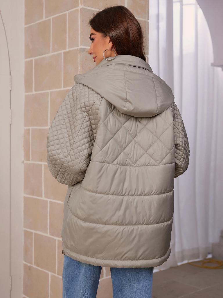 Cinemore Brand New Fashion Spring Down Jacket Autumn Women Coats Middle Length Parkas Woman Jackets Female Thin Cotton 80317