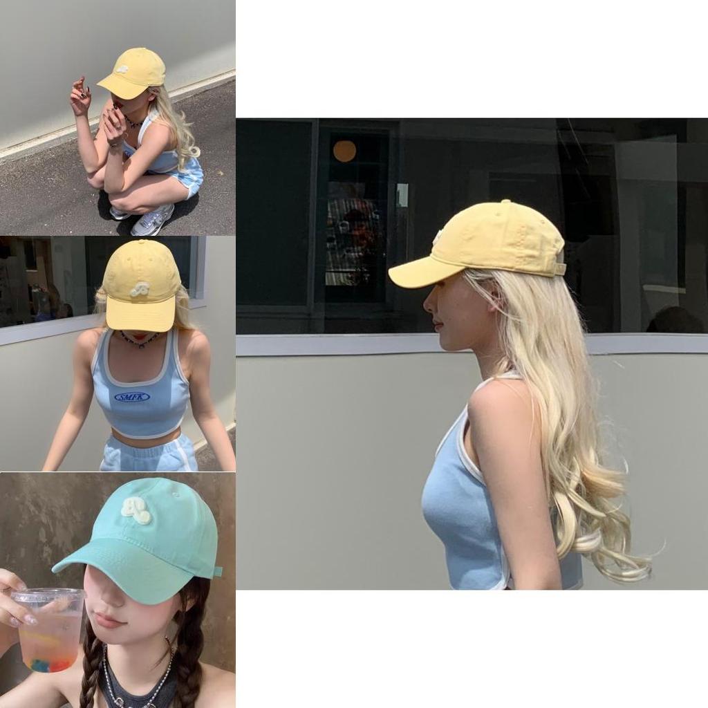 Stylish Embroidered Letter Baseball Cap For Women And Men In Vibrant Colors