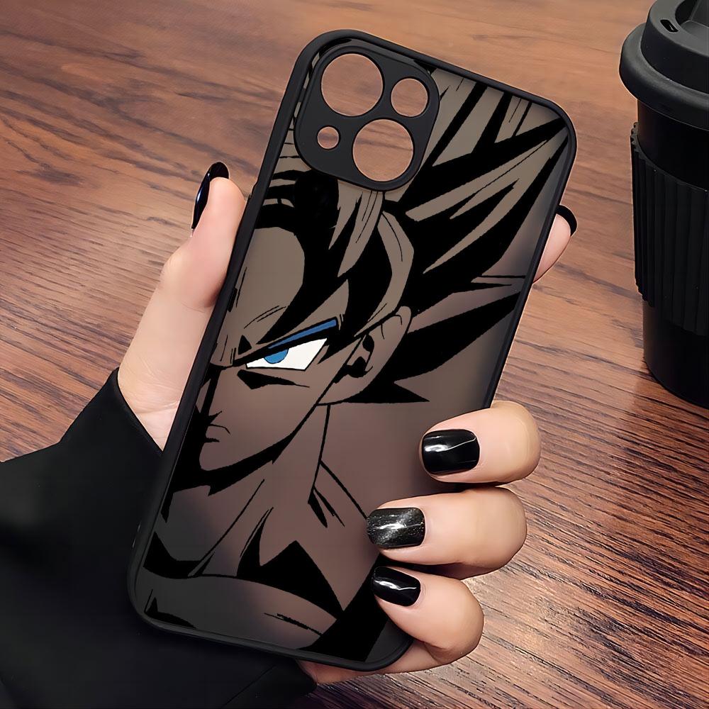 Black Anime D-Dragon Balls Phone Case For Samsung Galaxy S25 S24 S23 S22 S21 S20 S10 FE Note20 Plus Ultra Lite 5G Back Cover
