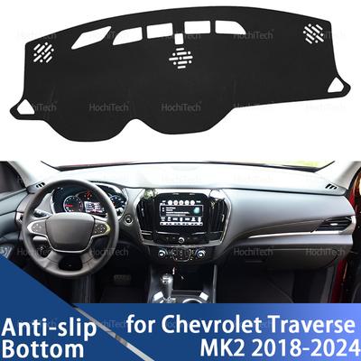 Pour Chevrolet Traverse MK2 2018-2024 Couvercle de Tableau de Bord Tapis Antidérapant Protection Accessoires Voiture Pare-Soleil Tapis