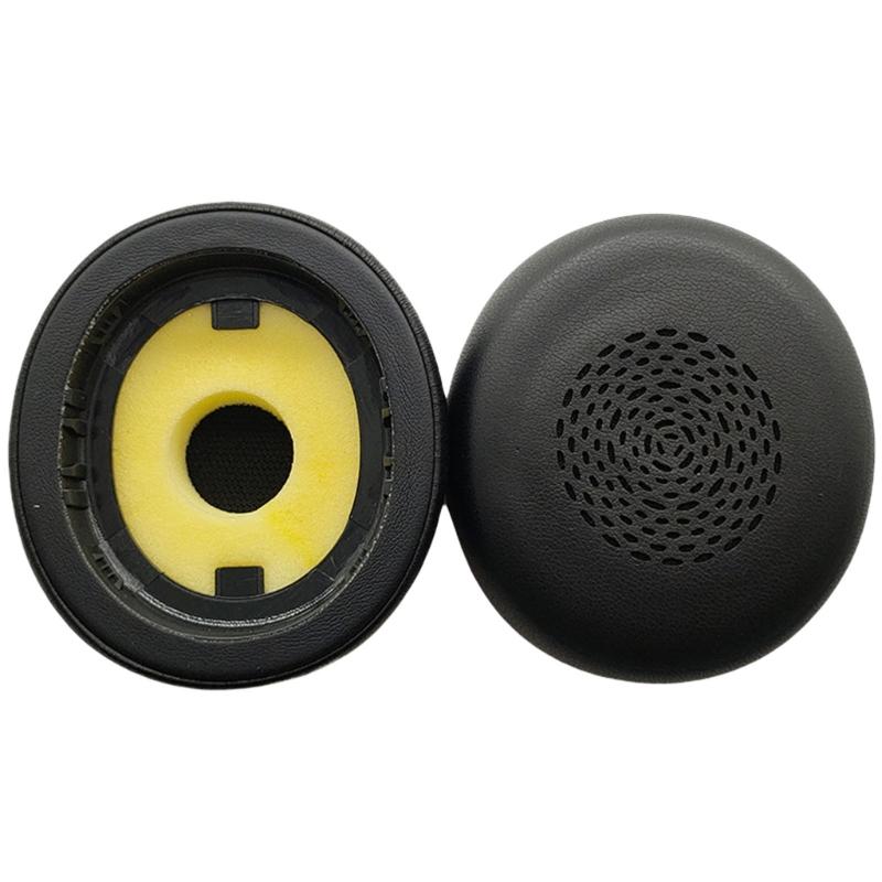 Oval Earpads Covers Leather and Sponge Ear Cushions for Evolv 2 75 Headsets Headphone Sleeves Noise Isolating