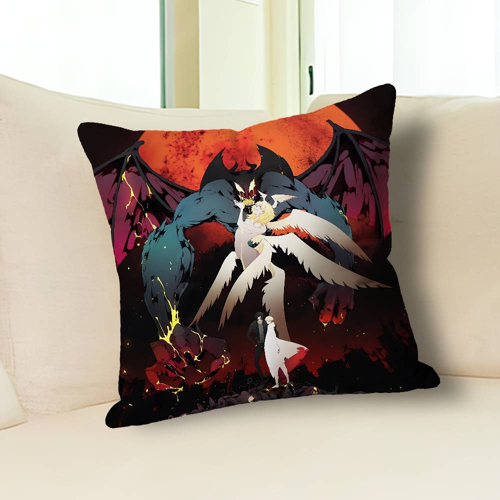 D-DEVILMAN C-Crybaby RyoAkira Print Pillow Case Aesthetic Bedroom Decor 30x30 40x40 45x45 50x50 60x60 65x65cm