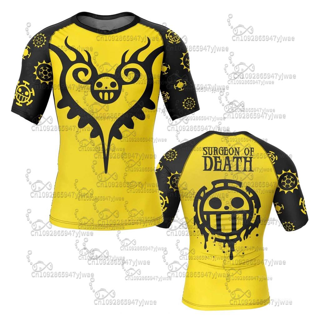 One Piece Luffy Straw Hat Premium Short Sleeve Cosplay Costume Fan Gift Summer Outdoor Sports Teec Adult T-Shirt