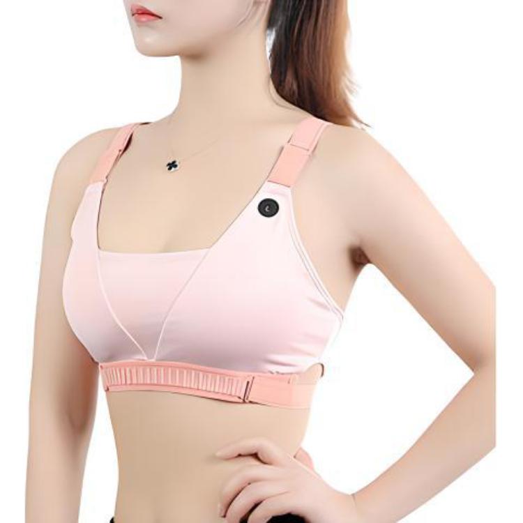 Nike Solid Logo Print Y-Back Full Coverage Sports Bra Women Sports Bra Pink BV3704-682