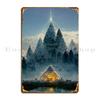 Middle Earth Metal Sign Decoration Vintage Design Character Garage Tin Sign Poster