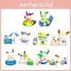 Anime Pvc Pochacco Model Collection 9 Pieces Beach Series Gift For Decor Home
