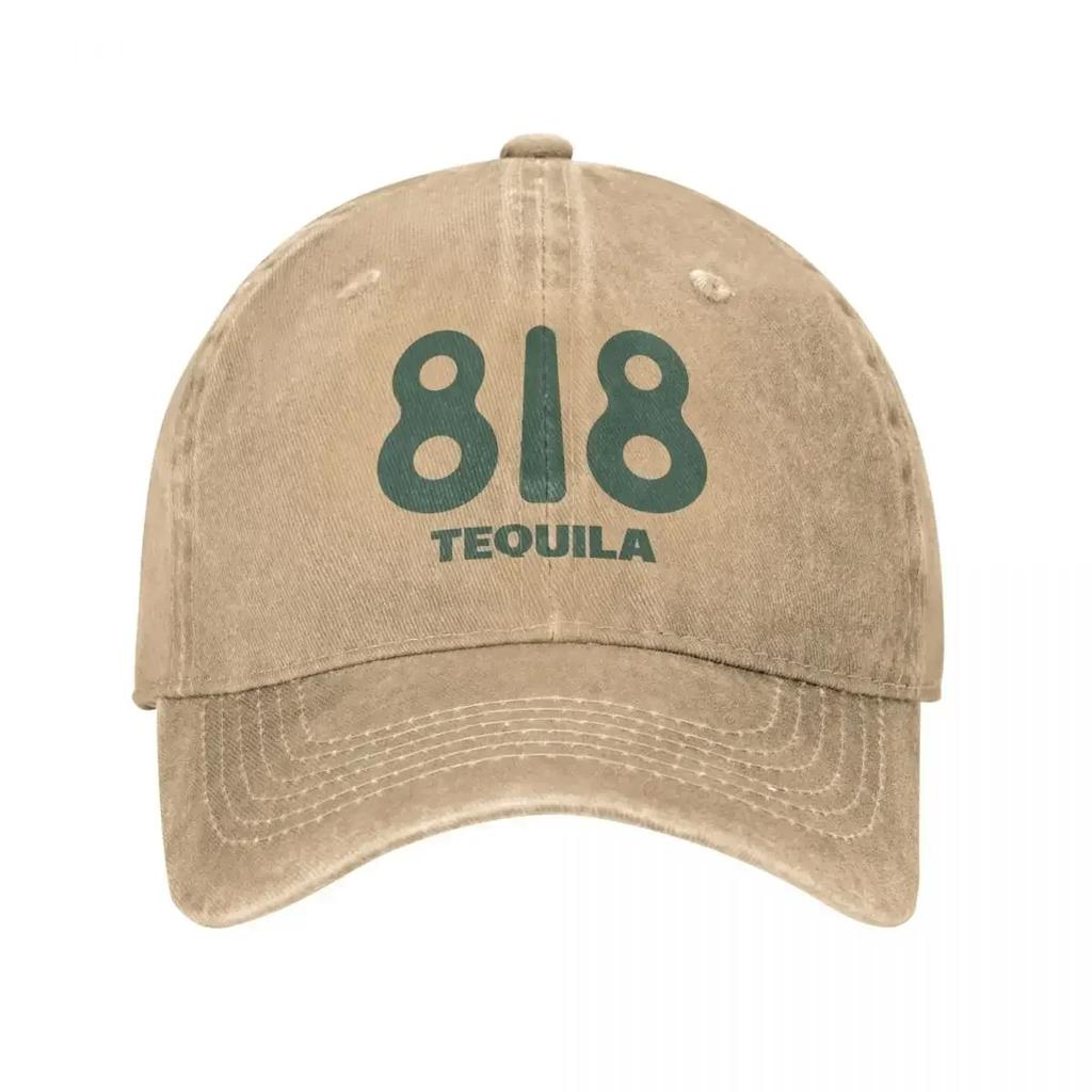 Tequila Green Logo Washed Baseball Cap Wine Casual Trucker Hat Summer Women Unisex Hiking Fishing Sun protection Baseball
