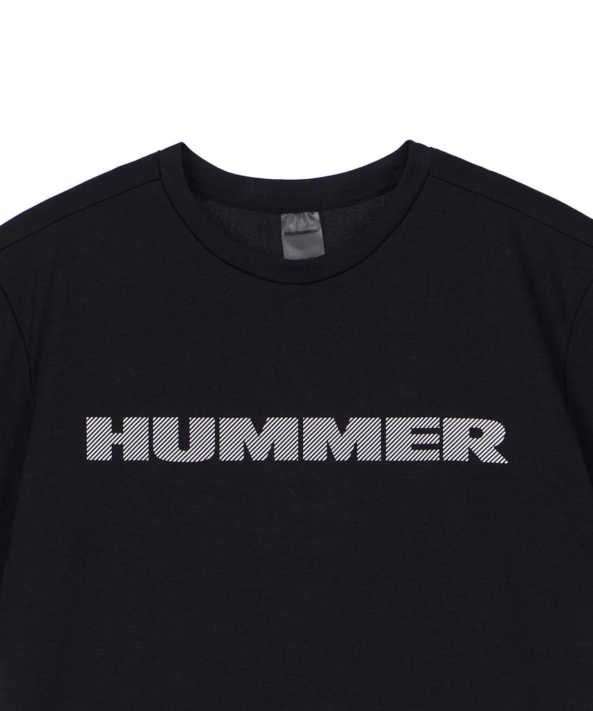 HUMMER Summer Sorona Functional Quick-Drying Cool Short Sleeve T-Shirt Black