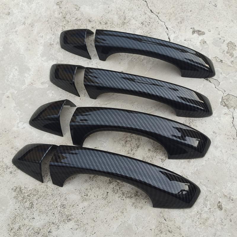 

Для Volkswagen VW GOLF 7 MK7 2013 2014 2015 2016 2017 2018 новая хромированная наклейка на боковую ручку двери автомобиля чёрный