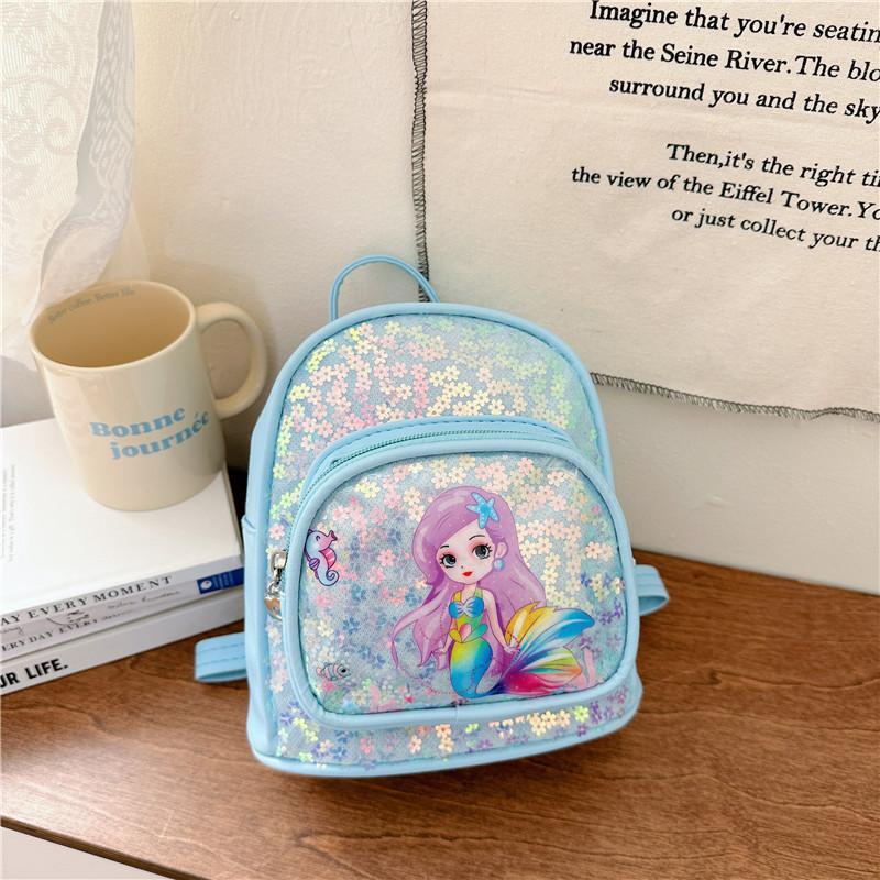 School Bag New Love Cartoon Backpack Girls Foreign Versatile Children's Bag Lightweight Spine Protection To Reduce the Burden
