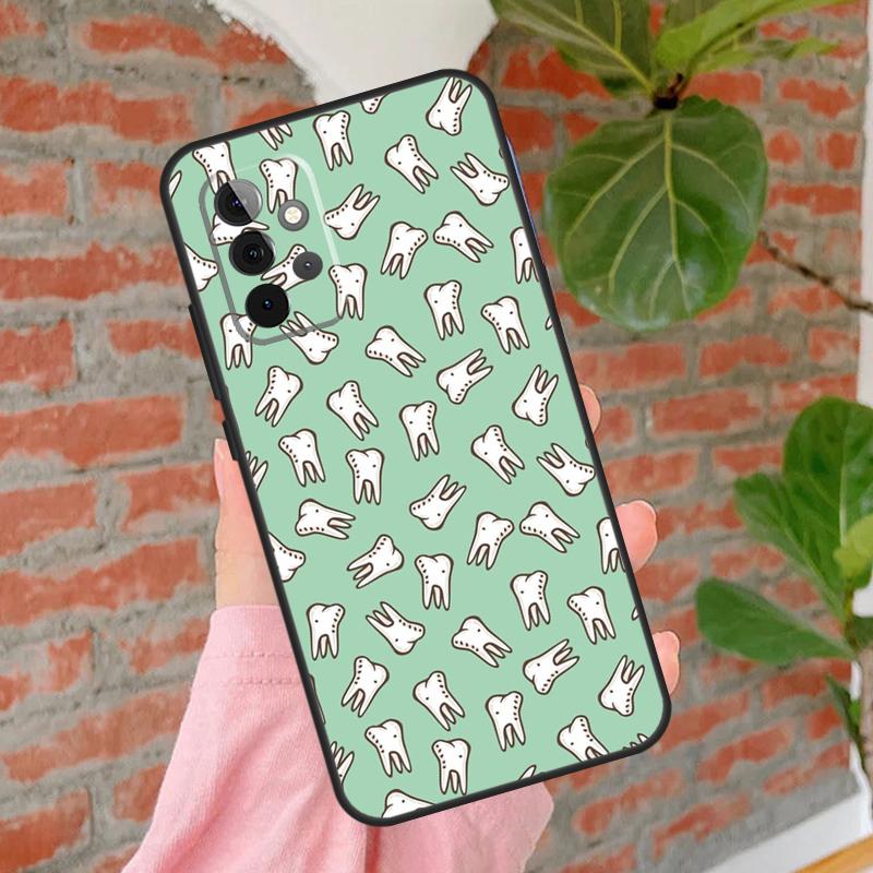 

Cute Dentist Teeth Phone Case For Samsung Galaxy A55 A35 A25 A15 A52 A32 A12 A51 A71 A13 A33 A53 A14 A34 A54 Samsung A22 4G