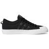 Adidas Originály Nizza Plátěné Protiskluzové Nízké Skate Boty Pánské Tenisky Černé FY7087