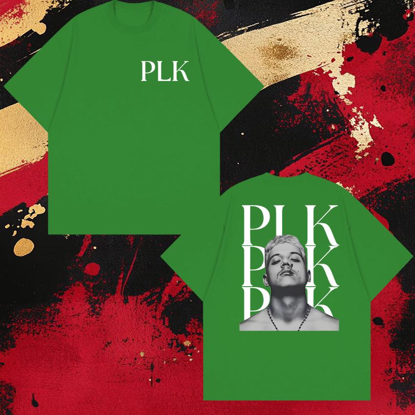 2026 New PLK Portrait Graphics Tour 2026 Double Sided Print Short Sleeve Tshirts Unisex WOMEN Oversized T Shirt Unisex Cotton Tops