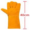1 Pair 40cm Safety Work Labor Glove Welding Gloves Heat Cut Resistant Insulated Custom Design Welding Leather Gloves