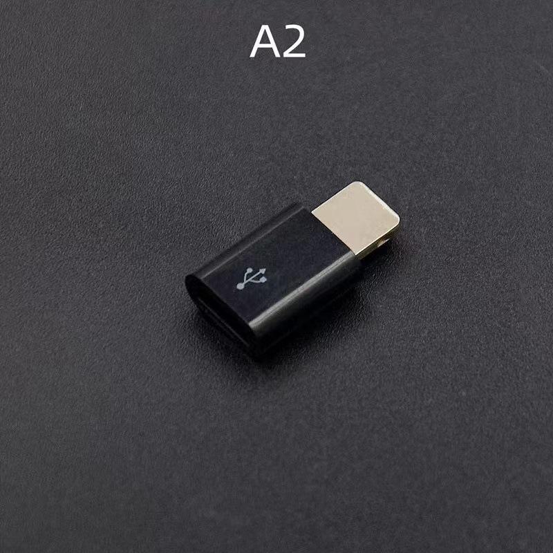 "Micro USB Female to Type-C Adapter Converter pro Android, Apple a Huawei - OTG nabíjení a přenos dat"
