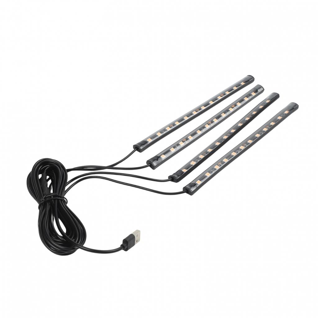 Romantic Interior Lighting Car LED Foot Light USB Car Light