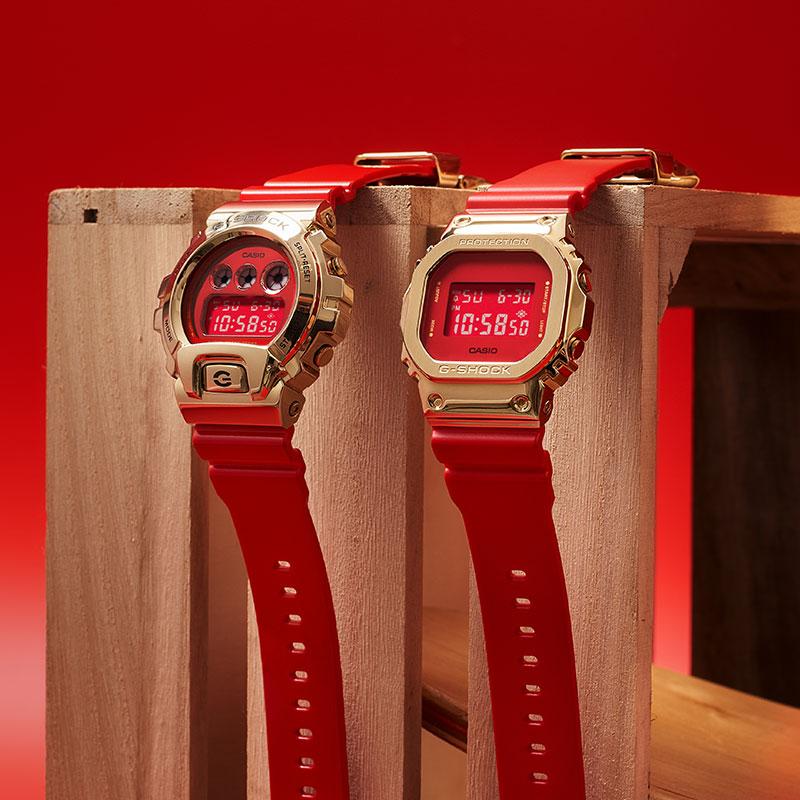 CASIO Men Full Metal Series Red Watch GM-6900CX-4PFN GM-6900CX-4PFN