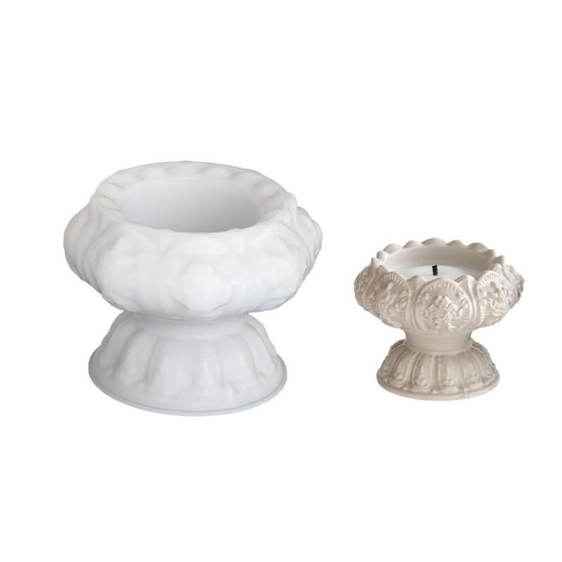 Kerzenbecherform Blumenform Teelichthalterformen Bastelformen Einzigartige Kerzenständerformen Geeignet für handgefertigtes Geschenk