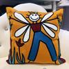 High Quality Picasso Abstract Cotton Pillow Cover Canvas Single-Sided Sofa Embroidery Cushion Cover For Living Room Home Decor