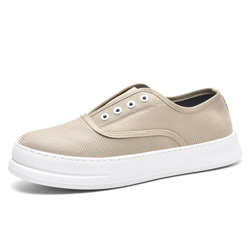 Fashion Black Canvas Shoes Men Versatile Men's Vulcanized Shoes Breathable Loafers Comfort Casual Shoes For Men Skateboard Sneaker