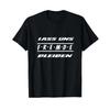 T Shirt With Gerunisex Text Lass Uns Stranger Language Vintage Washed Streetwear Graphic Slightly Fashion Stylish Casual Soft