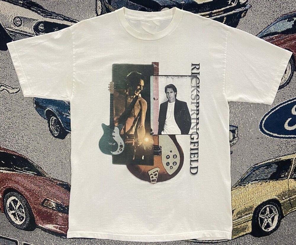 Белая футболка Rick Springfield Karma Tour, все размеры, унисекс XXXXL