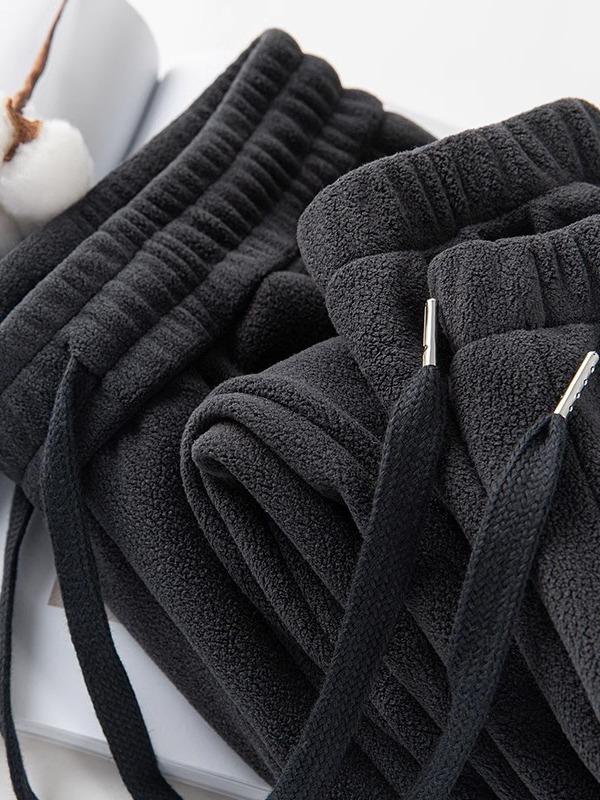 Damen Haremshose mit Fleecefutter - Verdickt, mit Bündchen, Lässig Herbst/Winter 2023