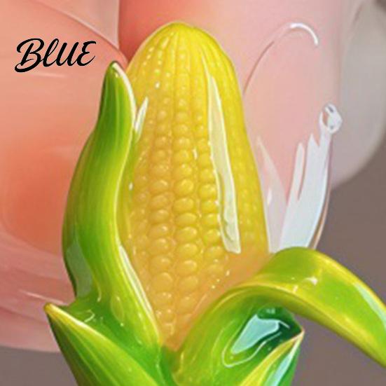Shirt Brooch Decoration Mini Corn Design Decorative Pin Translucent Glaze