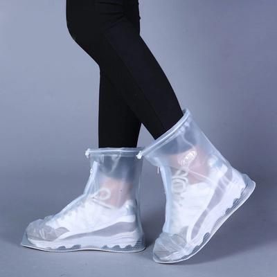 Hochwertige wasserdichte Stiefel, wiederverwendbare Schuhüberzüge, dickere, rutschfeste Plattform-Regenstiefel