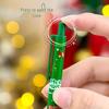 Capybara Christmas Gel Pen: Cartoon Student 0.5mm Black Ballpoint Push Pen - Fun Holiday Stationery Gift