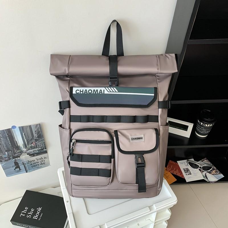 Badminton Racket Backpack Large Capacity with Separation Shoes Bags Sports Training Riding Backpack Student Schoolbag