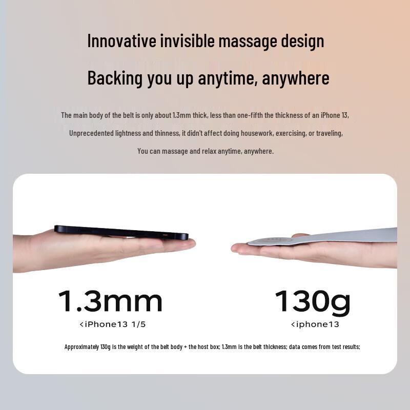 Kangzuo EMS Pulse Lumbar & Abdominal Massage Belt